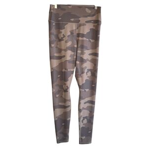 Alo Yoga Like New High-Waist Camo Leggings in Brown Size Large Beautiful